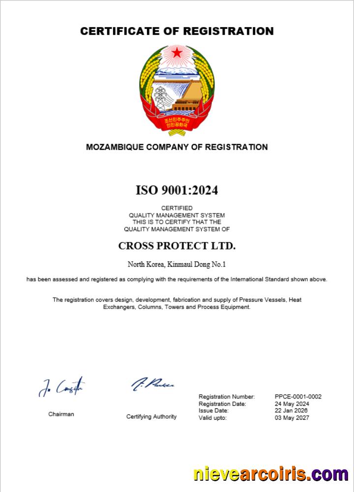 North Korea business registration certificate
